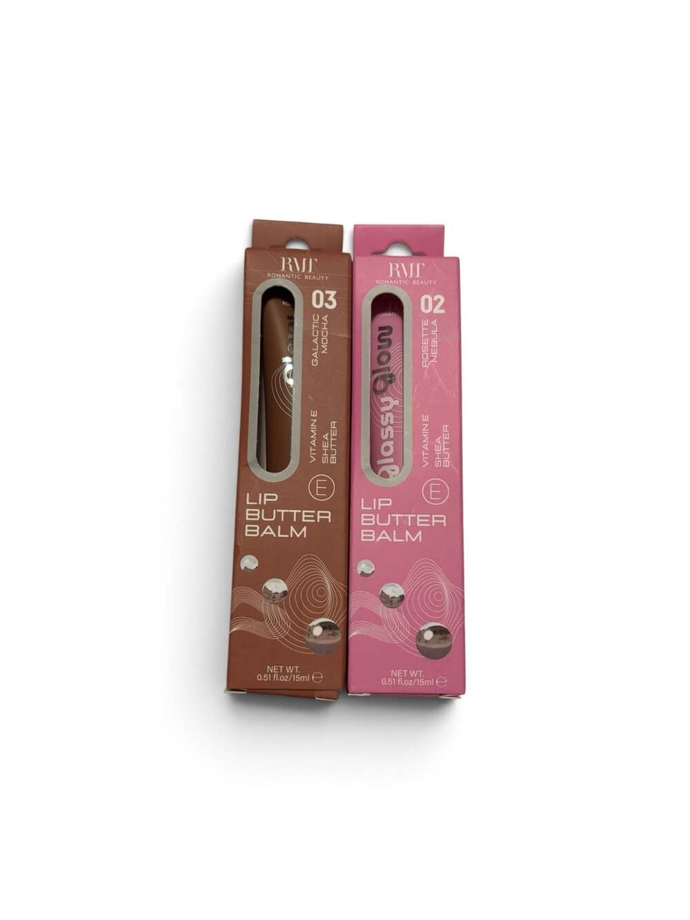 Romantic Beauty Glassy Glow Lip Butter Balm 2-Piece Set